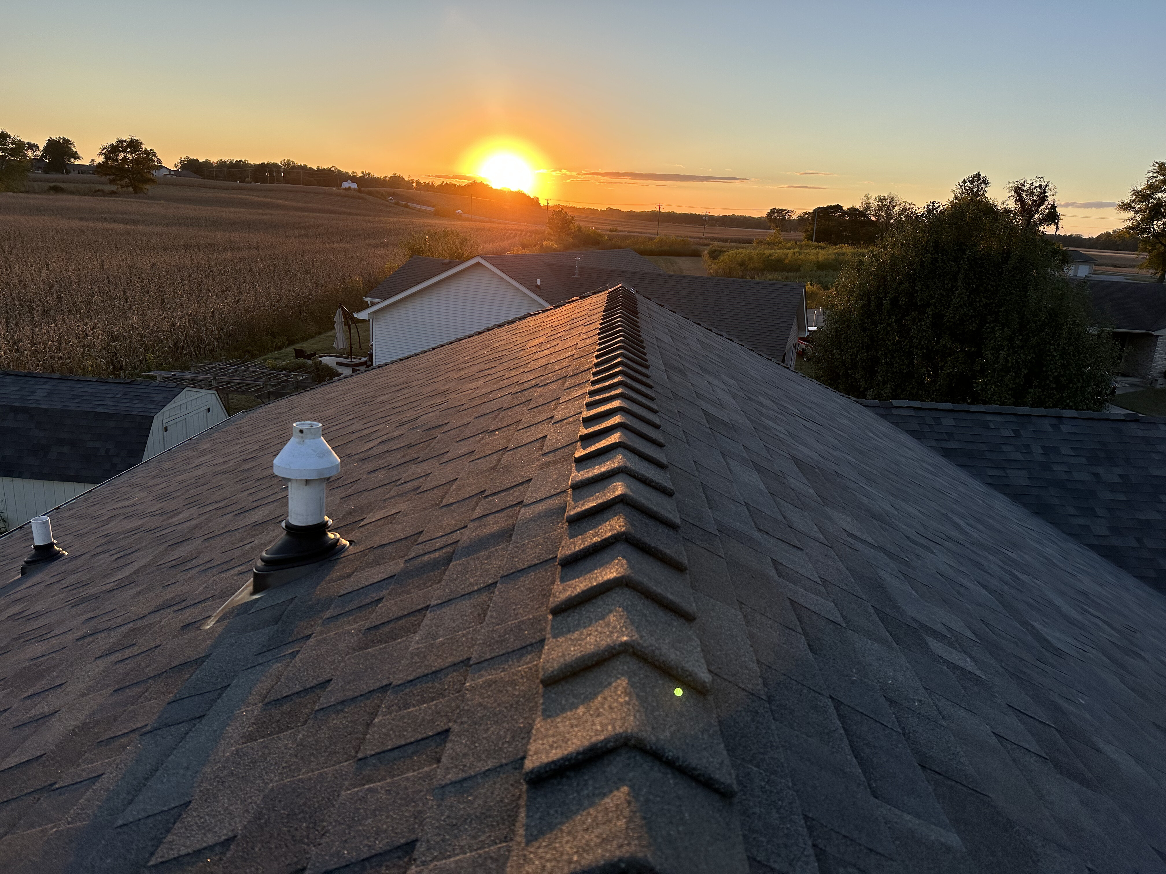 Roof replacement project by Nexus Roofing